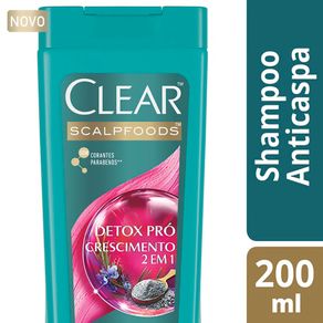 Shampoo-2-em-1-Anticaspa-Clear-Scalpfoods-Detox-Pro-Crescimento-200ml