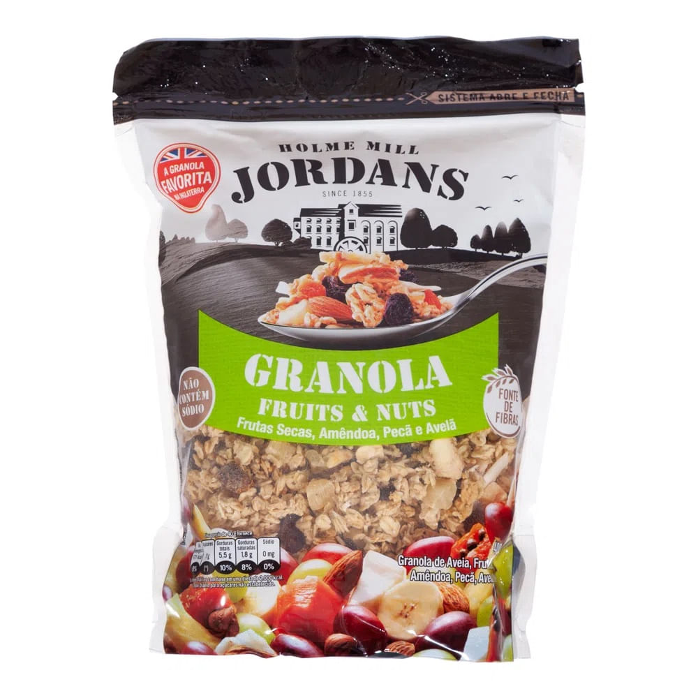 Granola Jordans Fruts e Nuts 400g supernossoemcasa