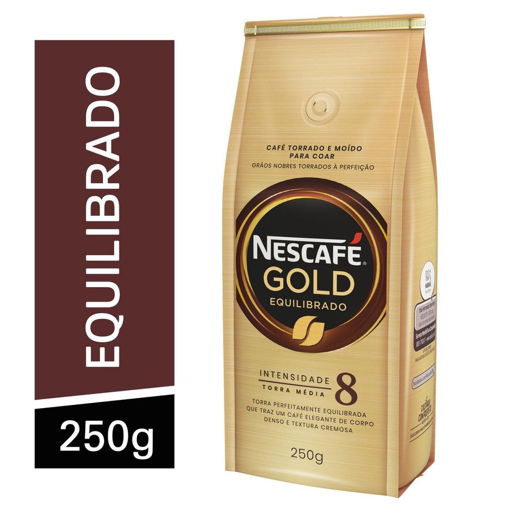 CAFE PO NESCAFE GOLD 250GPC INTENSO8 supernossoemcasa