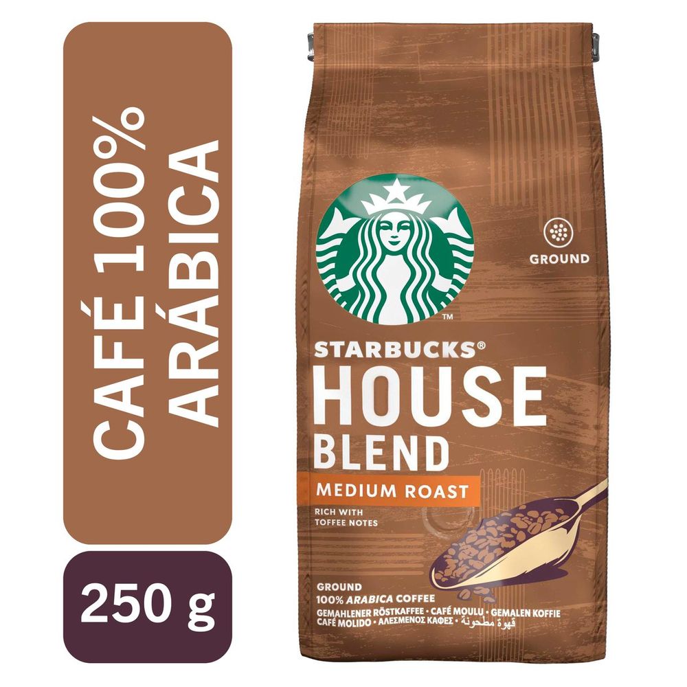 Café Torrado E Moído STARBUCKS House Blend 250g