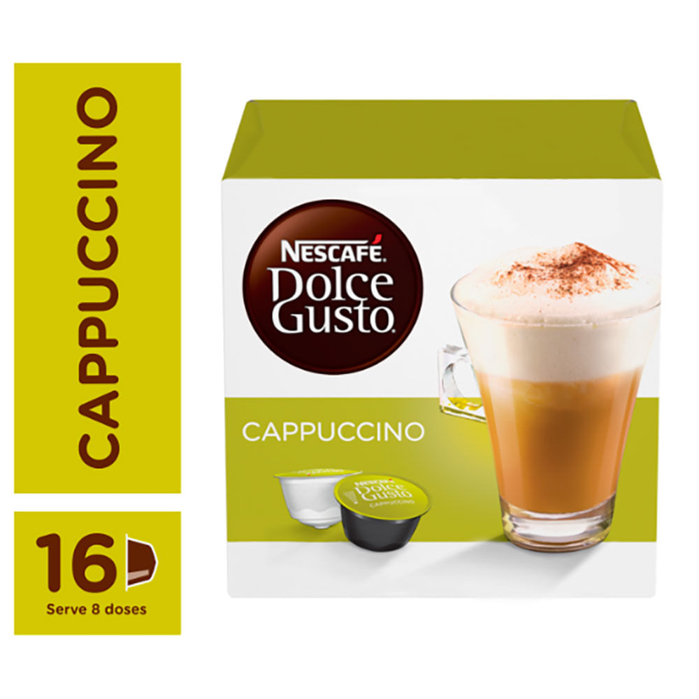 Cappuccino em Cápsula Nescafé Dolce Gusto Caixa 188g 16