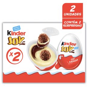 Ovinho de Chocolate ao Leite com Avelãs Kinder Joy 40g 2 Unidades