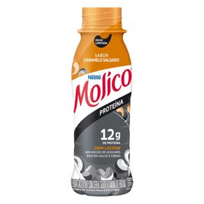 BEB LAC NESTLE MOLICO 270ML-12GPROT CARAMELO SALG MOLICO Protein Bebida Láctea Caramelo Salgado 270ml