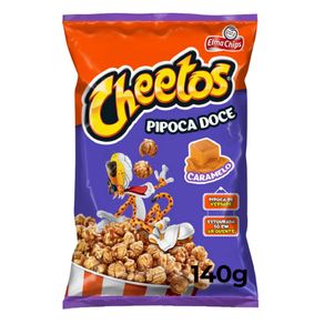 Pipoca Pronta Doce Caramelizada Elma Chips Cheetos Pacote 140G
