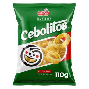 Salgadinho De Milho Cebola Elma Chips Cebolitos Pacote 110G