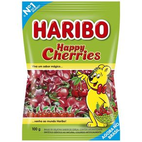 Bala-Gelatina-Haribo-Happy-Cherries-100g