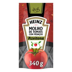 Molho De Tomate Heinz com Azeitonas 340g